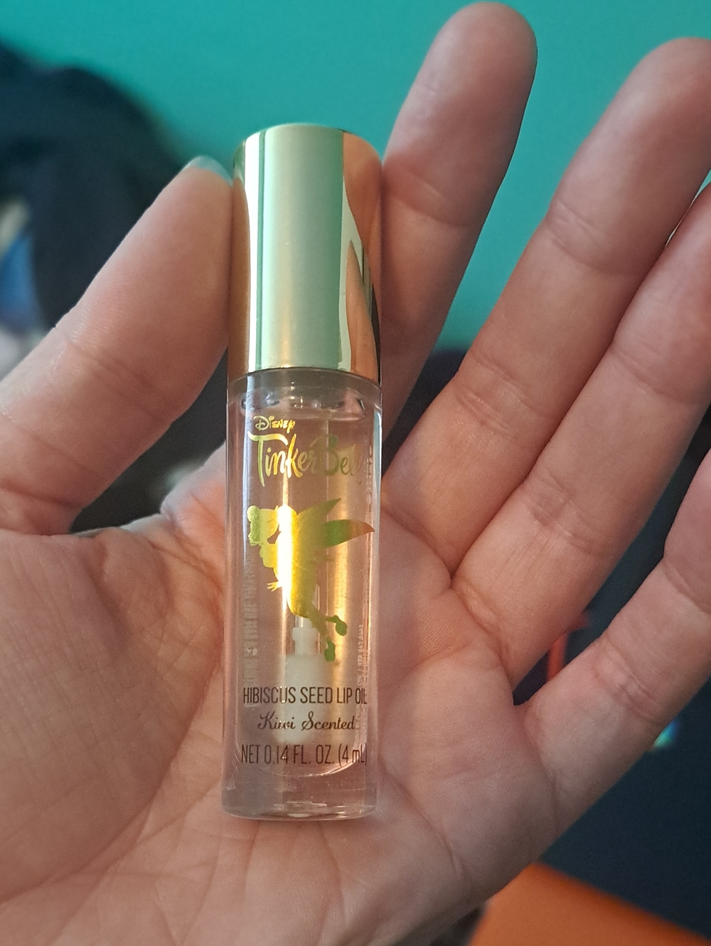 2/16🎈 Tinkerbell Hibiscus Seed Lip Oil- Kiwi